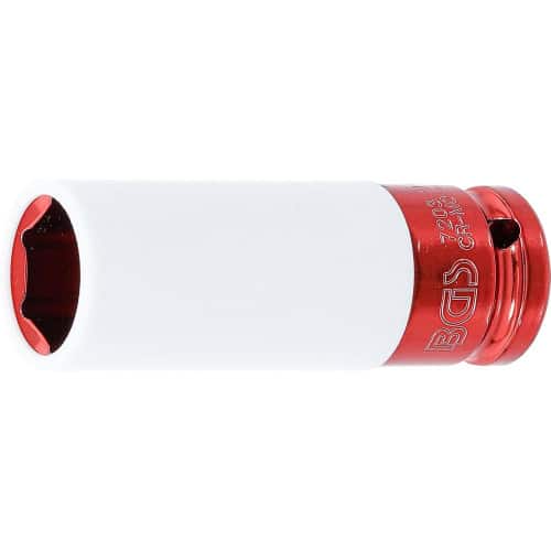 Douille à Choc 12,5 mm (1/2) 21 mm - Protection Intégrée - Résistante et Sécurisée - BGS