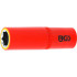 Douille pour Clé VDE Six Pans 12,5 mm (1/2 ) - 19 mm - Isolation Sécurisée et Précision - BGS