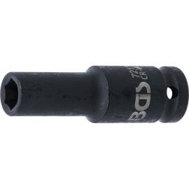 Douille à Choc Six Pans Longue 12,5 mm (1/2 ) - 11 mm - Acier Résistant - Usage Professionnel - BGS