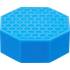 Tampon en Caoutchouc pour Cric 70 x 70 x 26 mm - Protection et Antidérapant - D-Work