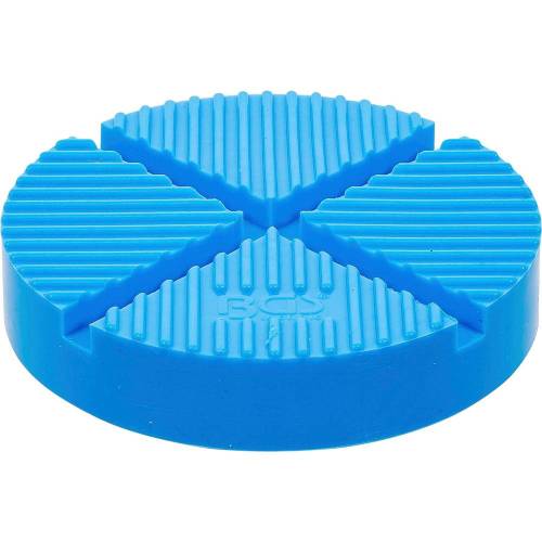 Tampon en Caoutchouc pour Cric 125x27 mm - Protection et Antidérapant - BGS