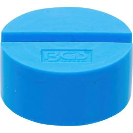 Tampon en Caoutchouc pour Cric 75x35 mm - Protection et Antidérapant - - BGS