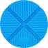 Tampon en Caoutchouc pour Cric 125x27 mm - Protection et Antidérapant - BGS