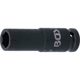 Douille à Choc Six Pans Longue 12,5 mm (1/2 ) - 14 mm - Acier Résistant - Usage Professionnel - BGS