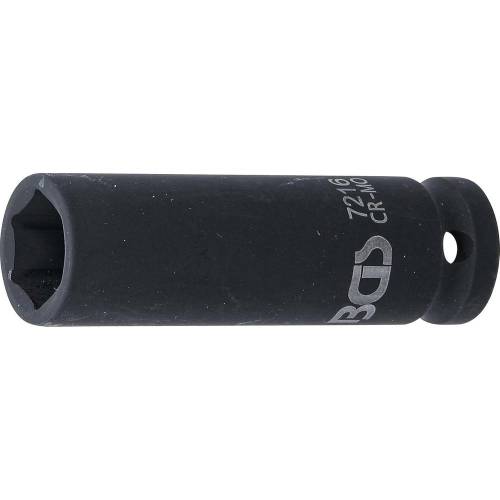Douille à Choc Longue Six Pans 12,5 mm (1/2 ) - 16 mm - Puissance et Précision - BGS