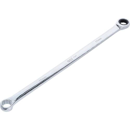 Clé Polygonale à Cliquet Extra Longue 17 mm - Acier Résistant - Précision et Confort d Utilisation - BGS