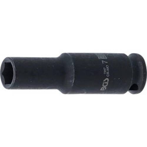 Douille à Choc Six Pans Longue 6,3 mm (1/4 ) - 6 mm - Précision et Durabilité - BGS