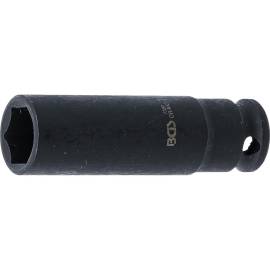 Douille à Choc Six Pans Longue 6,3 mm (1/4 ) - 10 mm - - Précision et Durabilité - BGS