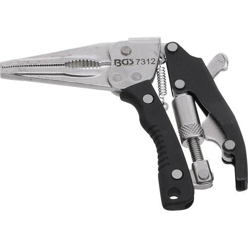 Pince Étau à Longs Becs 170 mm - Poignée Pistolet - Précision et Confort d Utilisation - BGS