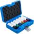 Jeu de Douilles de Puissance 1/2 - 6 pcs 15/17/19/21/22 mm - Acier Résistant avec Protection - D-Work