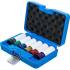 Jeu de Douilles de Puissance 1/2 - 6 pcs 15/17/19/21/22 mm - Acier Résistant avec Protection - D-Work