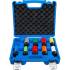 Jeu de Douilles de Puissance 10 pcs 12,5 mm (1/2) 15-24 mm - Protection Intégrée, Vis de Roue Spéciales - Polyvalence - D-Work