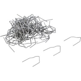 Jeu d'Agrafes de Réparation 100 pcs 0,8 mm - Pour Coins Intérieurs - Fixation Précise et Durable - D-Work