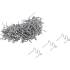 Jeu d'Agrafes de Réparation Ondulées 0,8 mm - 100 pcs - Fixation Solide et Pratique, Pro - D-Work