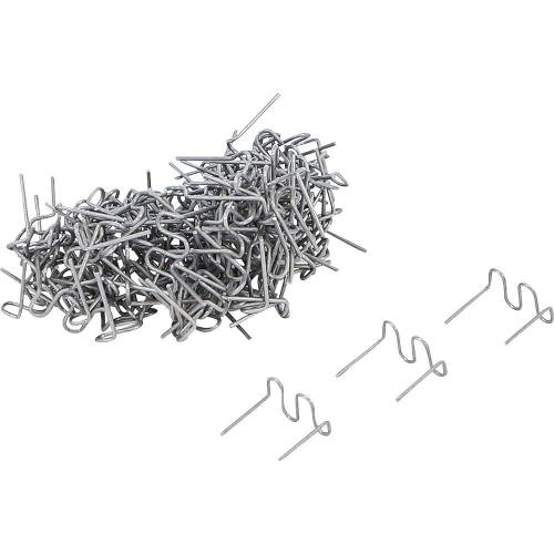 Jeu d’Agrafes de Réparation Ondulées 0,8 mm - 100 Pièces - Fixation Solide et Pratique - BGS