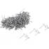 Jeu d'Agrafes de Réparation Ondulées 0,8 mm - 100 pcs - Fixation Solide et Pratique, Pro - D-Work