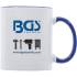 Tasse à Café - 1 pcs, 90 x 105 x 119 mm - Céramique Blanche - Élégante et Résistante, Pro - D-Work