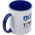 Tasse à Café - 375 ml - Bleu, Céramique - Confort et Élégance - D-Work
