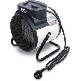 Ventilateur Chauffant Électrique 3 kW - 25,9x32,9x26,1 cm - Puissance Élevée et Chauffage Rapide - BGS