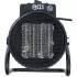 Ventilateur Chauffant Électrique 2 kW - 18,8x26,2x22,4 cm - Puissance Élevée et Chauffage Rapide - BGS