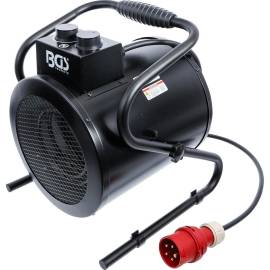 Ventilateur Chauffant Électrique 5 kW - 37,6x44,3x40,3 cm - Puissance Élevée et Chauffage Rapide - - BGS