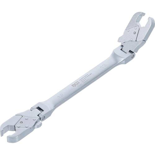 Clé à Tuyauter 12x13 mm - Fonction Cliquet - Précision et Confort d Utilisation - BGS