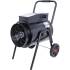 Ventilateur Chauffant Électrique 15 kW - 50.8x53.8x65.2 cm - Puissance Élevée, Chauffage Rapide - BGS