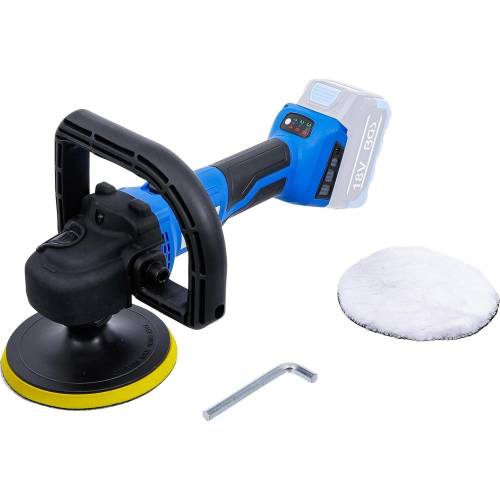 Ponceuse-Polisseuse Sans Balais 18V - Sans Batterie - Puissante et Ergonomique, Plastique, 18 V - D-Work
