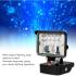 Lampe de Travail LED Repliable 18V - Sans Batterie, Portable et Puissante - BGS