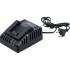 Chargeur Rapide 18V 2,5A - Compact et Efficace - Recharge Optimale des Batteries, Plastique, Pro - D-Work