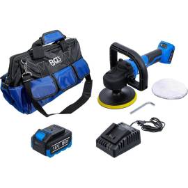 Jeu de Ponceuse-Polisseuse Sans Balais 18V - Batterie et Chargeur Rapide Inclus - Puissance et Mobilité Optimales - D-Work