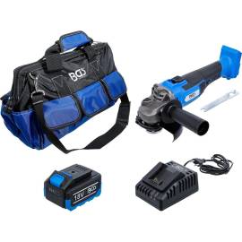 Jeu de Meuleuse d'Angle Sans Balais 18V - Batterie et Chargeur Rapide Inclus - Puissance et Mobilité - D-Work