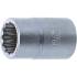 Douille pour Clé Douze Pans 20 mm - 21 mm - Acier Résistant - Usage Professionnel et Précis - BGS
