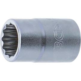 Douille pour Clé Douze Pans 20 mm - 21 mm - Acier Résistant - Usage Professionnel et Précis - BGS