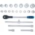 Douille pour Clé Douze Pans 20 mm - 21 mm - Acier Résistant - Usage Professionnel et Précis - D-Work