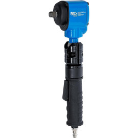 Clé à Choc Coudée 12,5 mm (1/2 ) - Tête Rotative et Inclinable - Couple 650 Nm - BGS