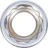 Douille pour Clé Douze Pans 20 mm - Acier, 24 mm L. - Précision et Robustesse, Zones Difficiles - D-Work