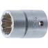 Douille pour Clé Douze Pans 20 mm - Acier, 24 mm Longueur - Précision et Robustesse - BGS