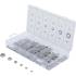 Assortiment d’Écrous Six Pans Acier Inoxydable 300 Pièces - Résistants et Durables - BGS