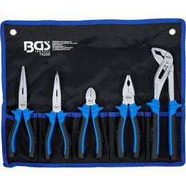 Jeu de Pinces 5 pcs - Acier, Précision et Robustesse - Pro - D-Work