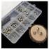 Assortiment d'Écrous Six Pans Acier Inoxydable 300 pcs - Résistants et Durables - D-Work