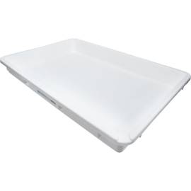 Bac Multifonctions avec Bec Verseur 42L - Blanc, 60.4x10.3x88.6 cm - Polypropylène Résistant - Pratique et Polyvalent - BGS