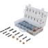 Assortiment d'Écrous et Goujons pour Collecteurs d'Admission et d'Échappement - 100 pcs - Acier Résistant - Fixation Fi - D-Work