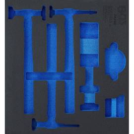 Insert de Servante d’Atelier 2/3 Vide - 40,5x3x19 cm - Compatible Art. 74298 - Organisation et Praticité - BGS