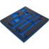 Insert de Servante d’Atelier 2/3 Vide - 40,5x3x19 cm - Compatible Art. 74298 - Organisation et Praticité - BGS