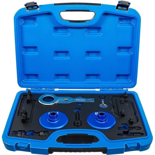 Coffret de Calage pour Moteurs VAG 2.4, 2.8, 3.0L Essence - Outils Précis et Robustesse - Acier - D-Work