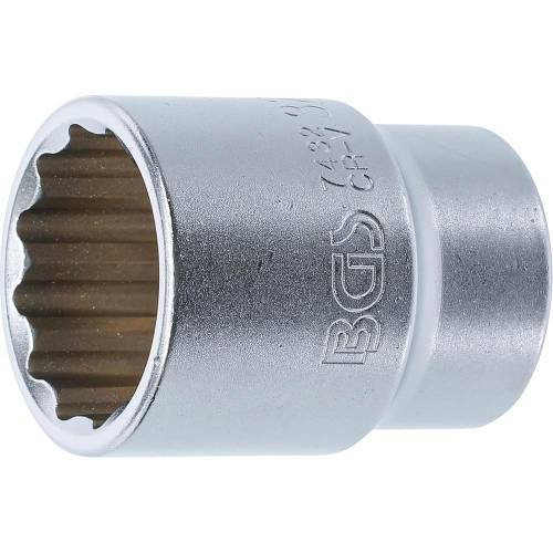 Douille pour Clé 20 mm (3/4 ) - Douze Pans, 32 mm - Robuste et Précise - BGS