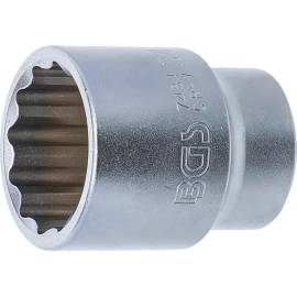 Douille pour Clé 20 mm (3/4 ) - Douze Pans, 34 mm - Robuste et Précise - BGS