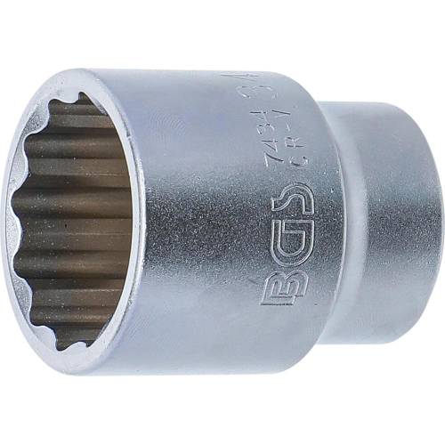 Douille pour Clé 20 mm (3/4 ) - Douze Pans, 34 mm - Robuste et Précise - BGS