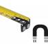 Mètre Ruban 8 m x 25 mm - - Précision et Robustesse pour Mesures Faciles - BGS